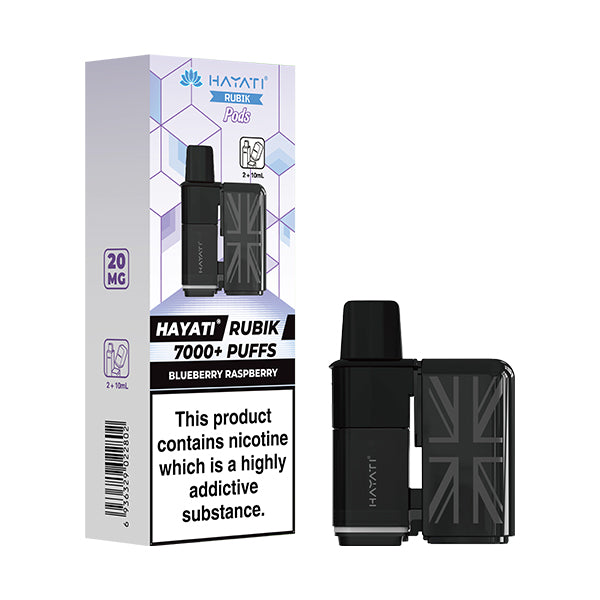 Hayati Rubik 7000+ Puff Prefilled Pods 5pk