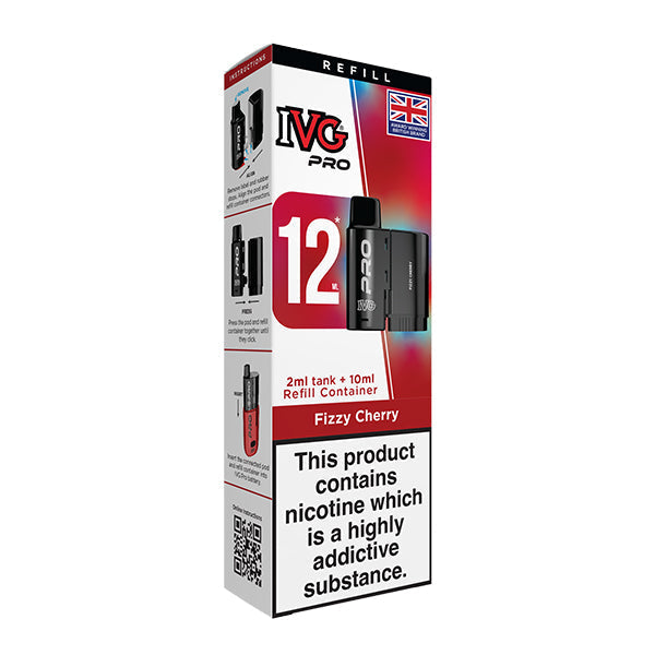 IVG PRO 12 Refill Pod 2ml - Fizzy Cherry