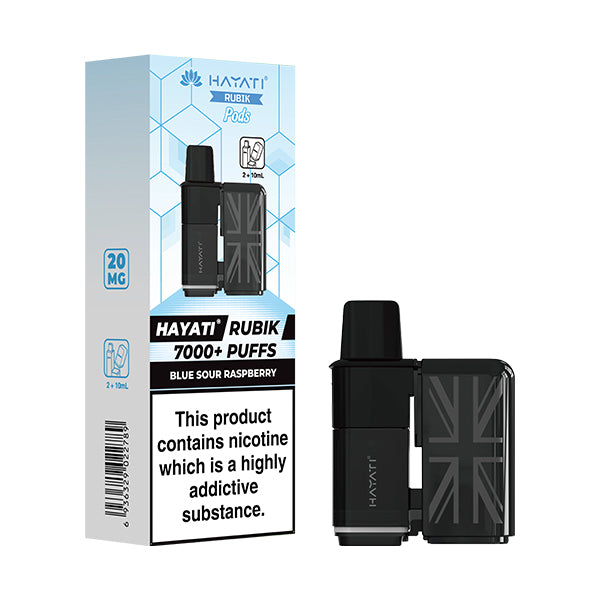 Hayati Rubik 7000+ Puff Prefilled Pods 5pk