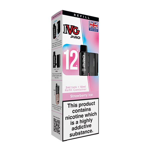 IVG PRO 12 Refill Pod 2ml - Strawberry Ice