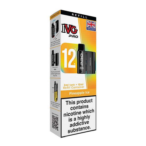 IVG PRO 12 Refill Pod 2ml - Pineapple Ice