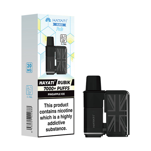 Hayati Rubik 7000+ Puff Prefilled Pods 5pk