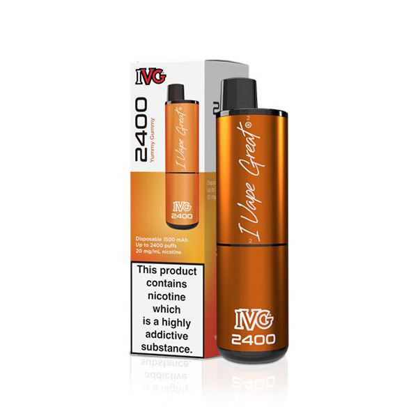 IVG 2400 Disposable Vape Device - Yummy Gummy