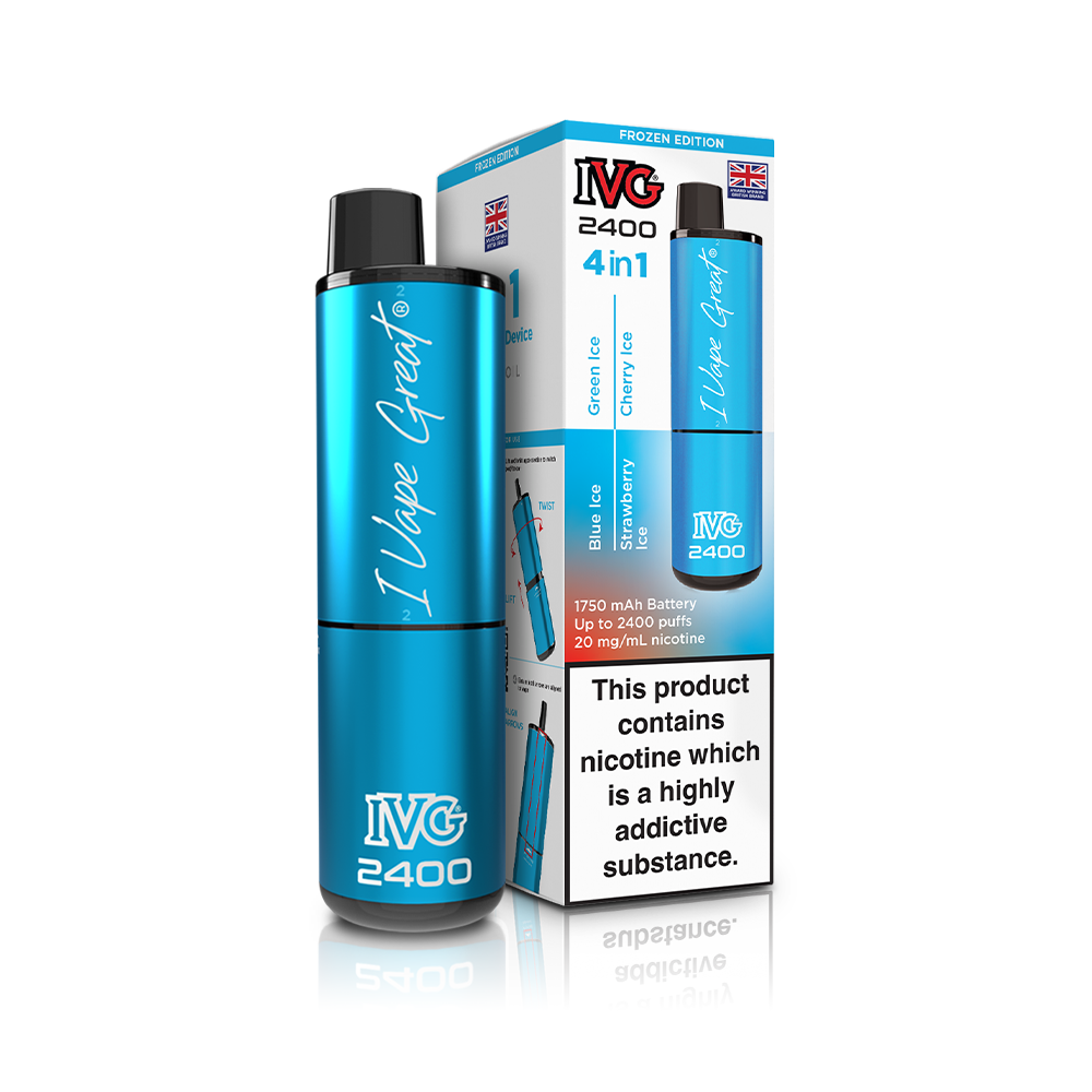 IVG 2400 4 in 1 Rechargeable Pod Kit (Pack of 5)
