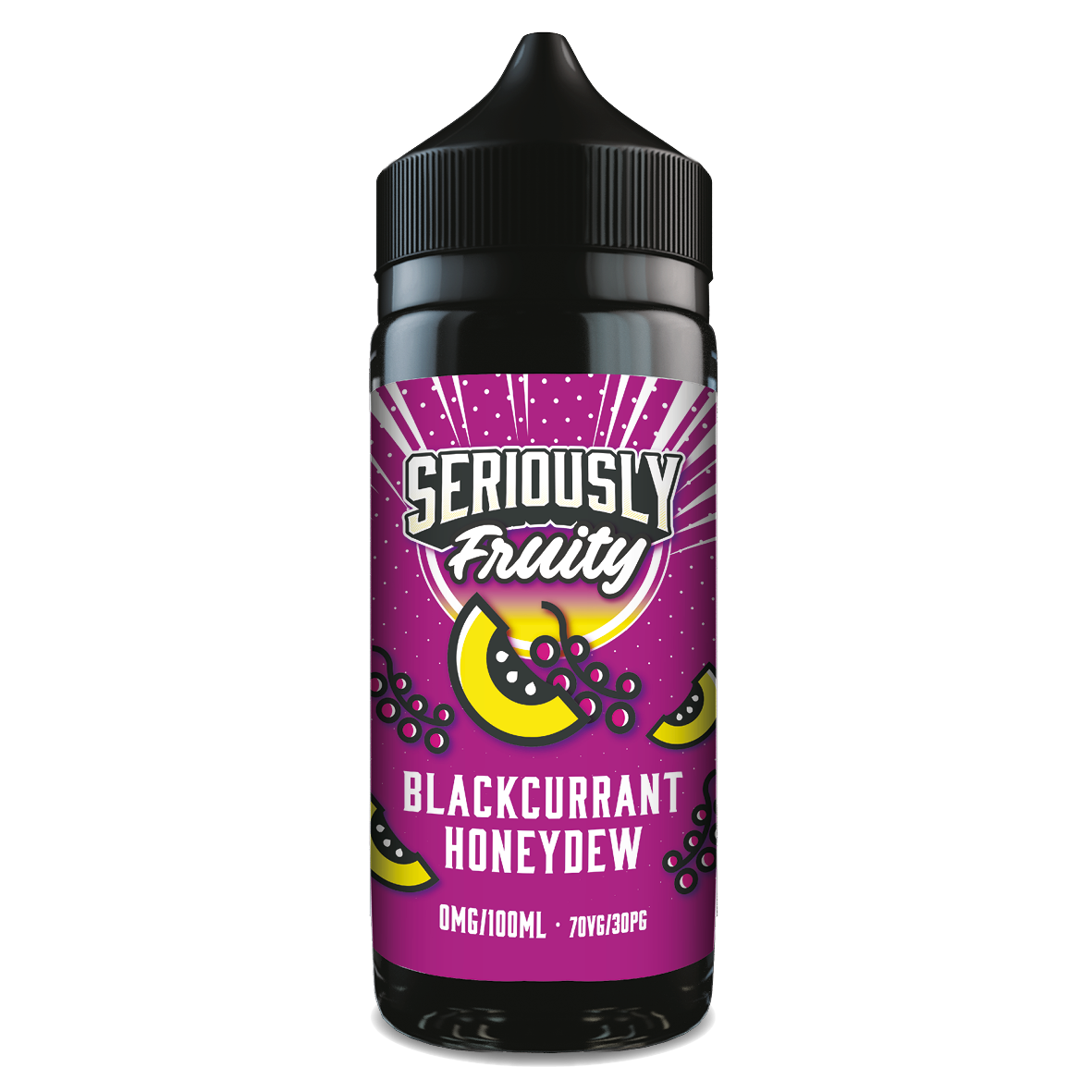 Doozy Vape Seriously Fruity: Blackcurrant Honeydew 0mg 100ml Shortfill E-Liquid