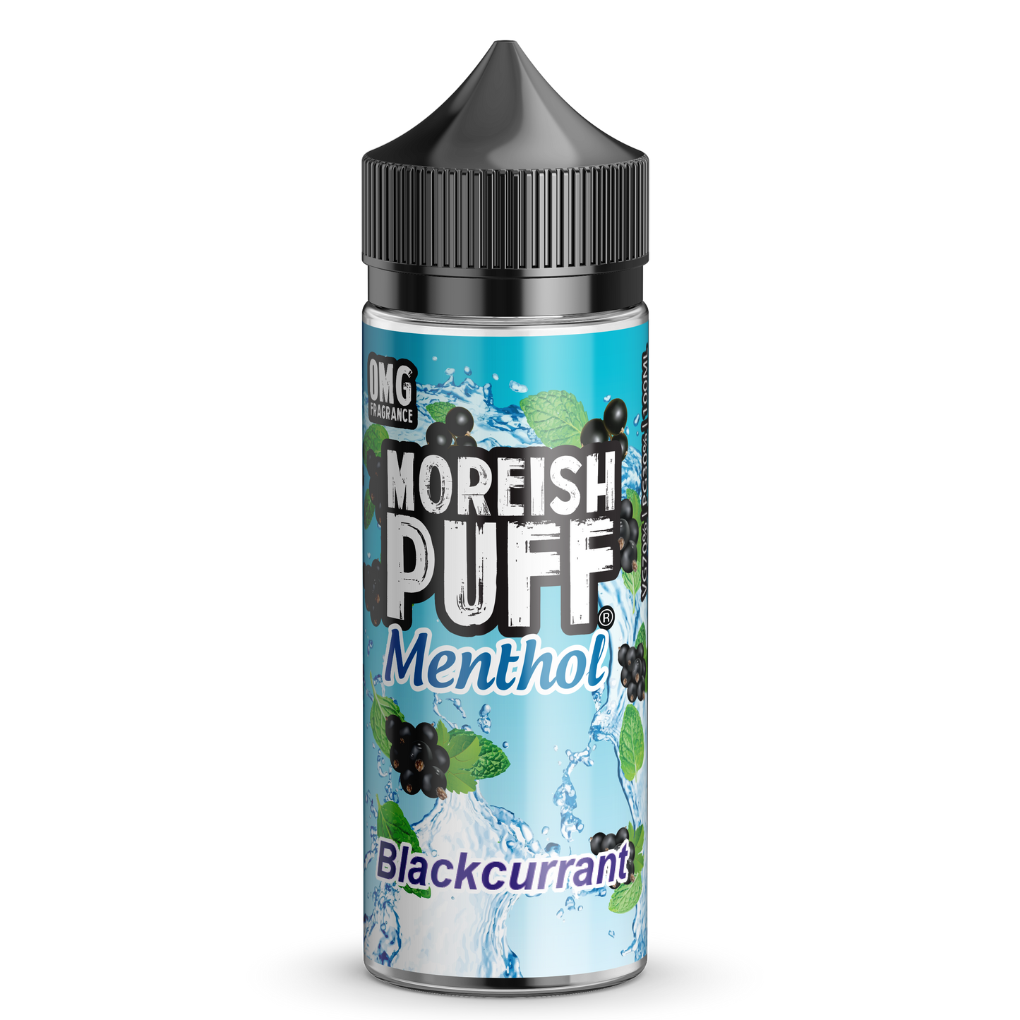 Moreish Puff Blackcurrant Menthol 100ml Shortfill