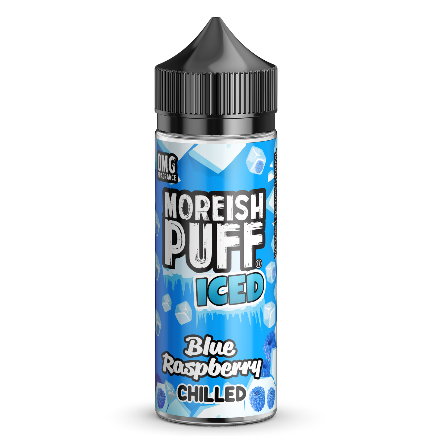 Blue Raspberry Chilled E-Liquid by Moreish Puff - Shortfills UK