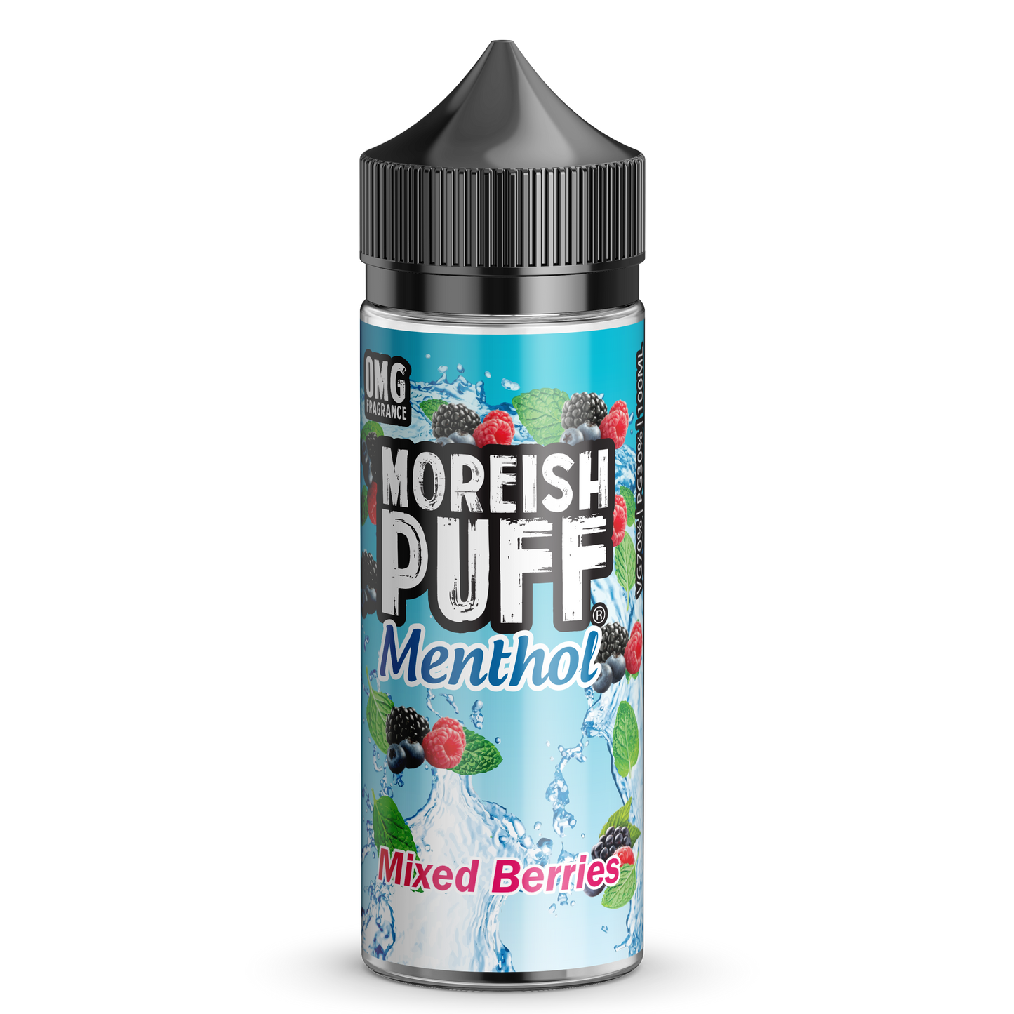Moreish Puff Mixed Berries Menthol 100ml Shortfill