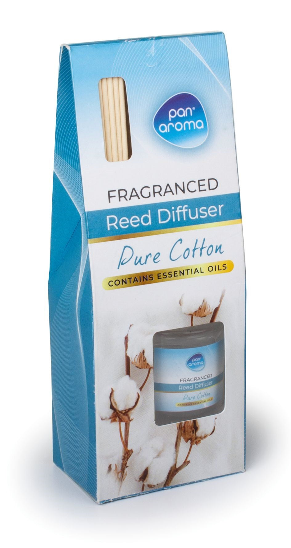 Pan Aroma Reed Diffuser 30ml Pure Cotton