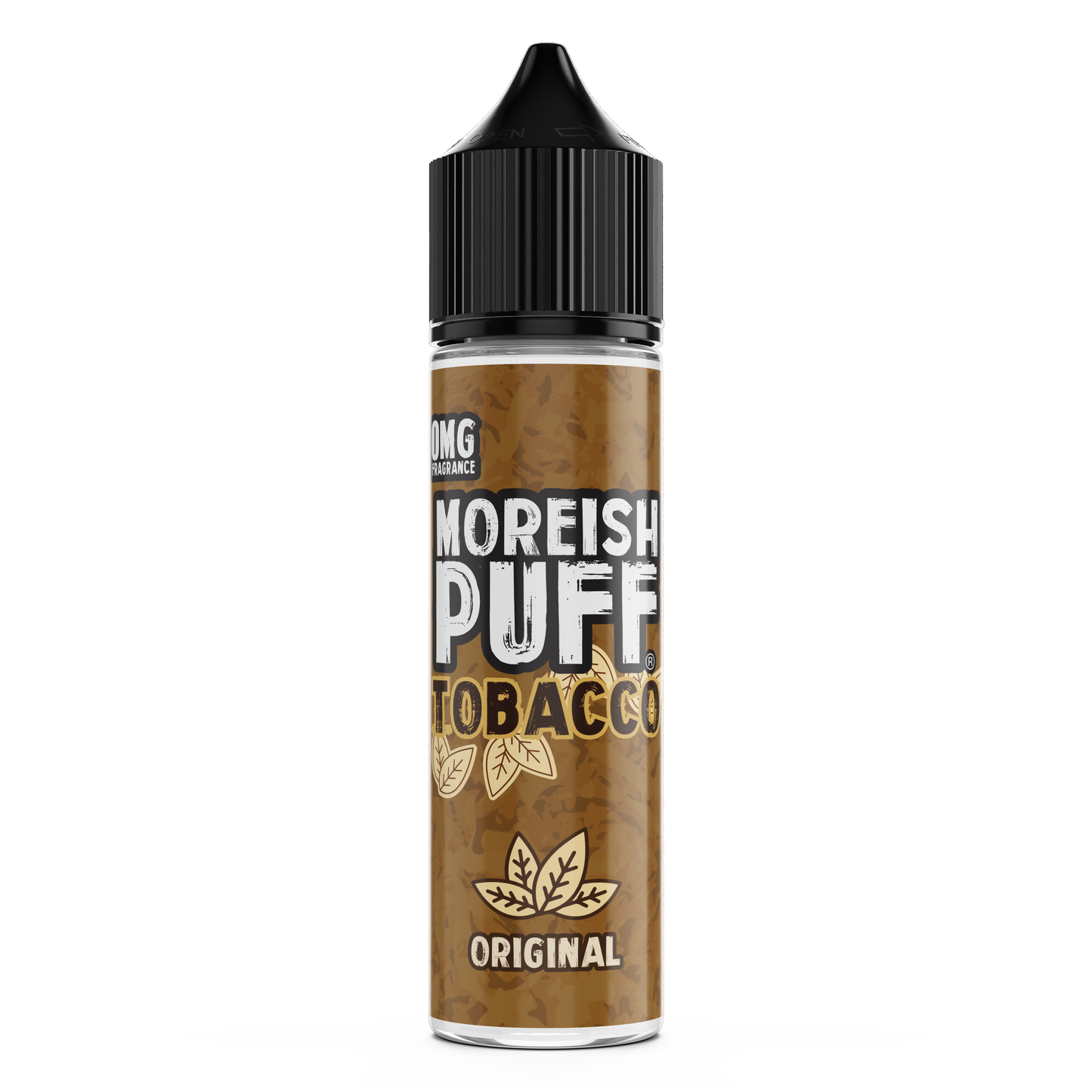 Moreish Puff Tobacco: Original Tobacco 0mg 50ml Shortfill E-Liquid