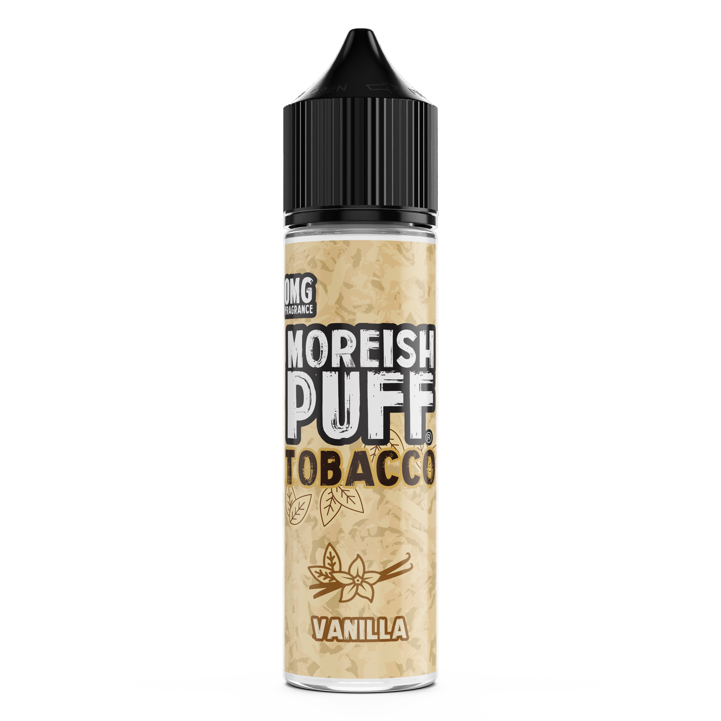Moreish Puff Tobacco: Vanilla Tobacco 0mg 50ml Shortfill E-Liquid