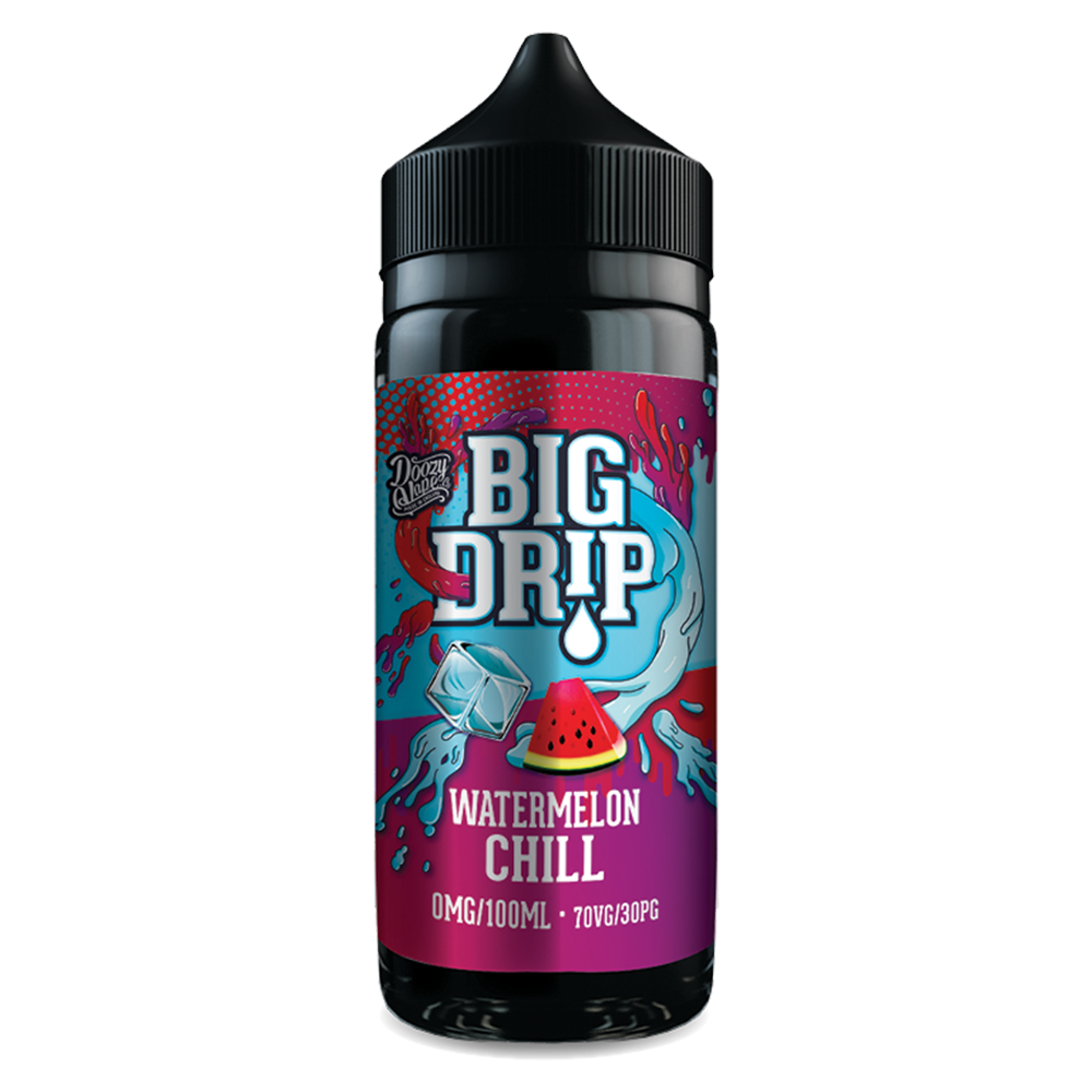 Doozy Vape Big Drip Watermelon Chill 0mg 100ml Shortfill E-Liquid