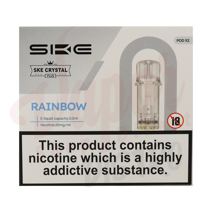 SKE Crystal Plus Prefilled Pods (BOX OF 10) - Rainbow