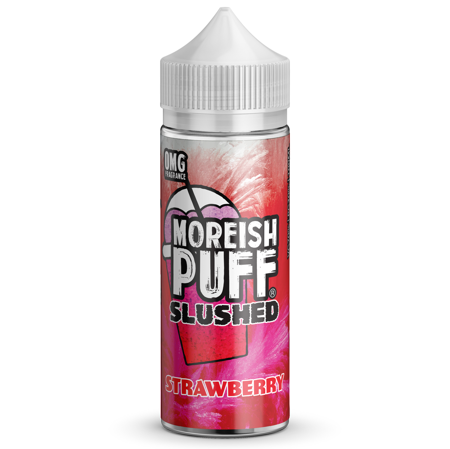 Moreish Puff Slushed Strawberry 0mg 100ml Shortfill E-Liquid