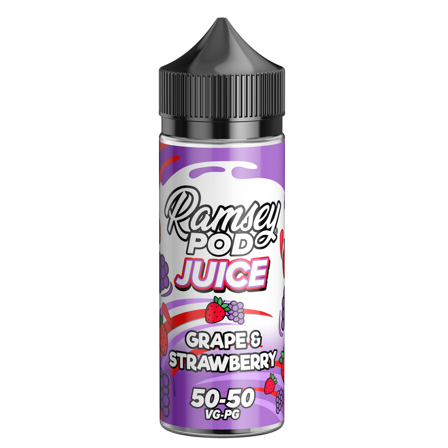 Grape Strawberry E-Liquid by Ramsey E-Liquids - Shortfills UK