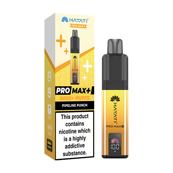 Hayati Pro Max Pods 6000 Puffs 20mg