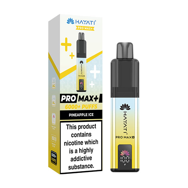 Hayati Pro Max Pods 6000 Puffs 20mg
