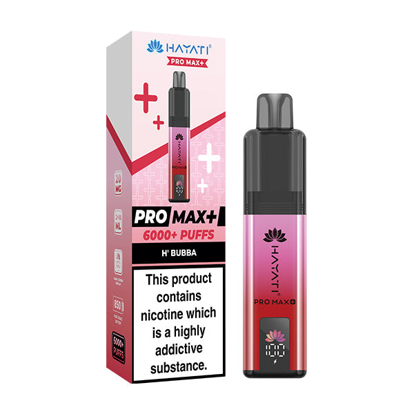 Hayati Pro Max Pods 6000 Puffs 20mg