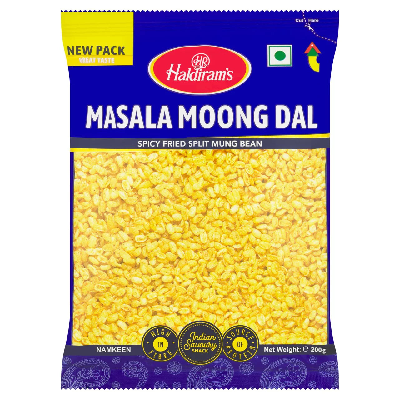 Haldirams Masala Moong Dal 6x200g