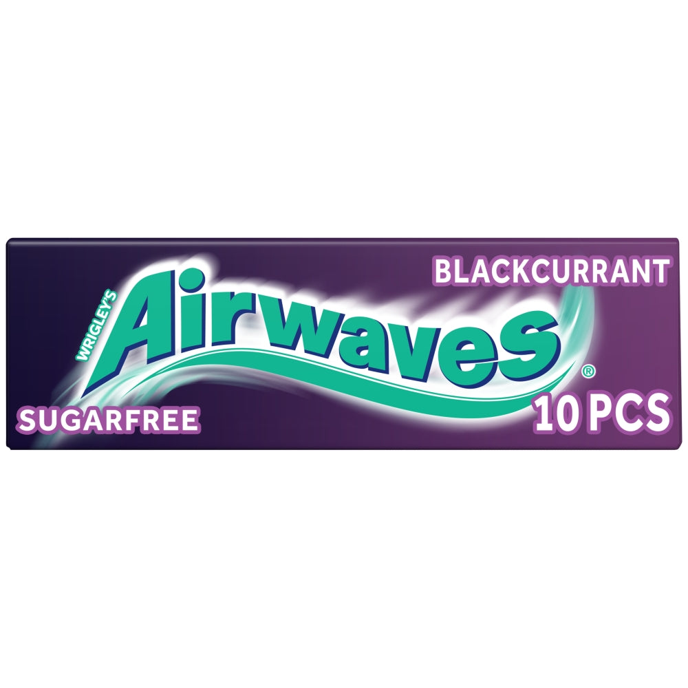 Airwaves Blackcurrant Chewing Gum 10’s