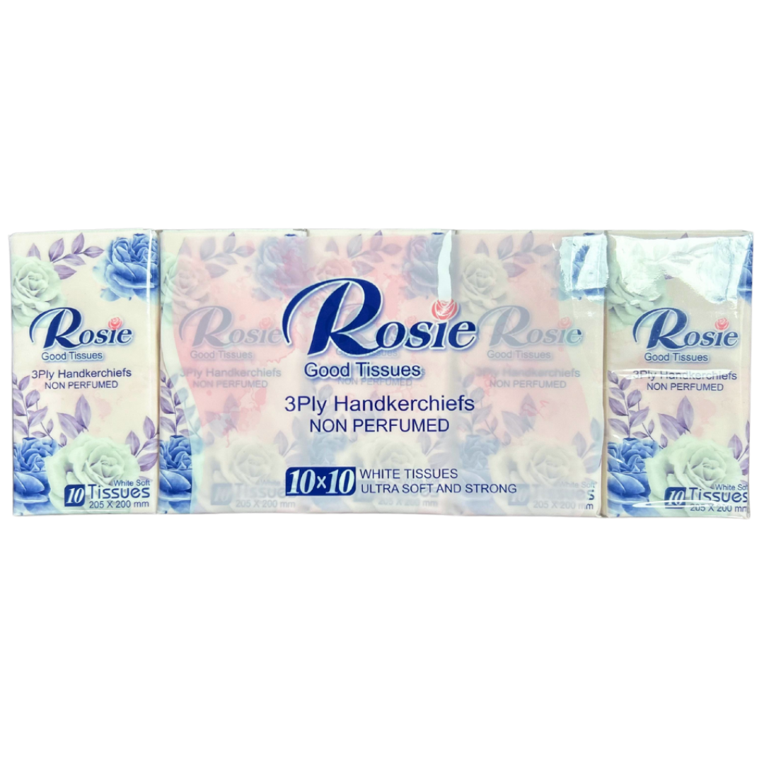 Pocket Tissue 10in1 3 Ply 10 Pack
