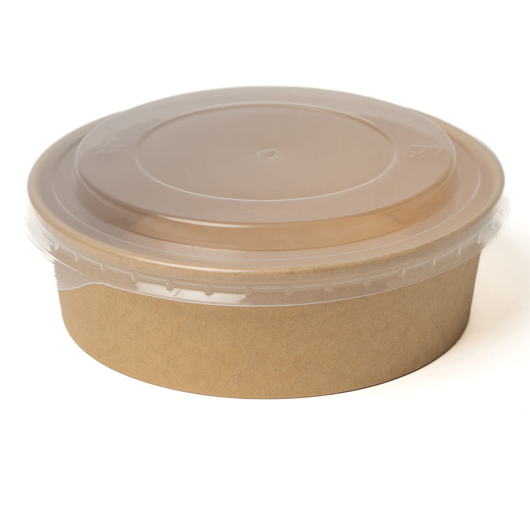 EP Brown Bowl & Lid 500ml