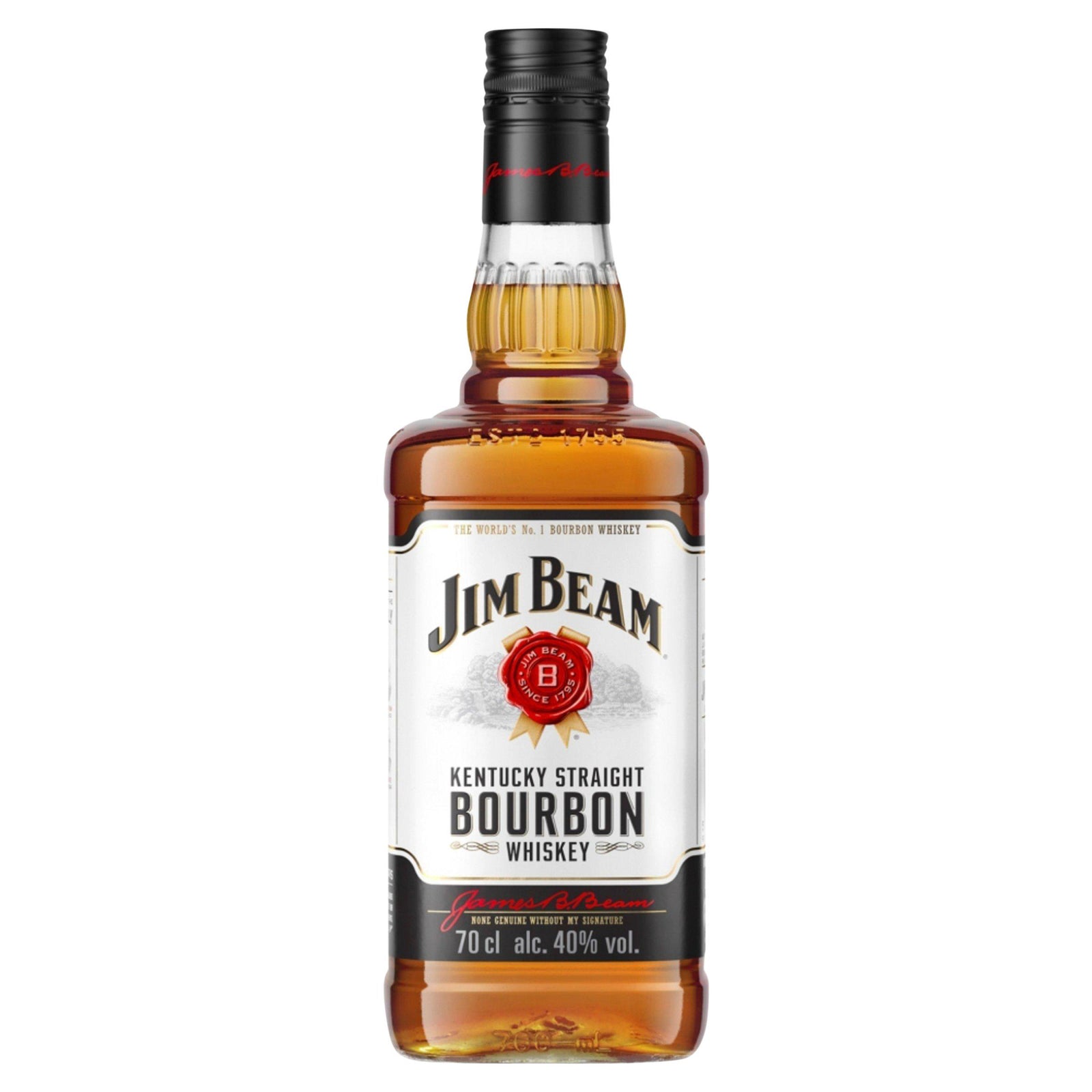 Jim Beam Bourbon Whiskey 6x70cl