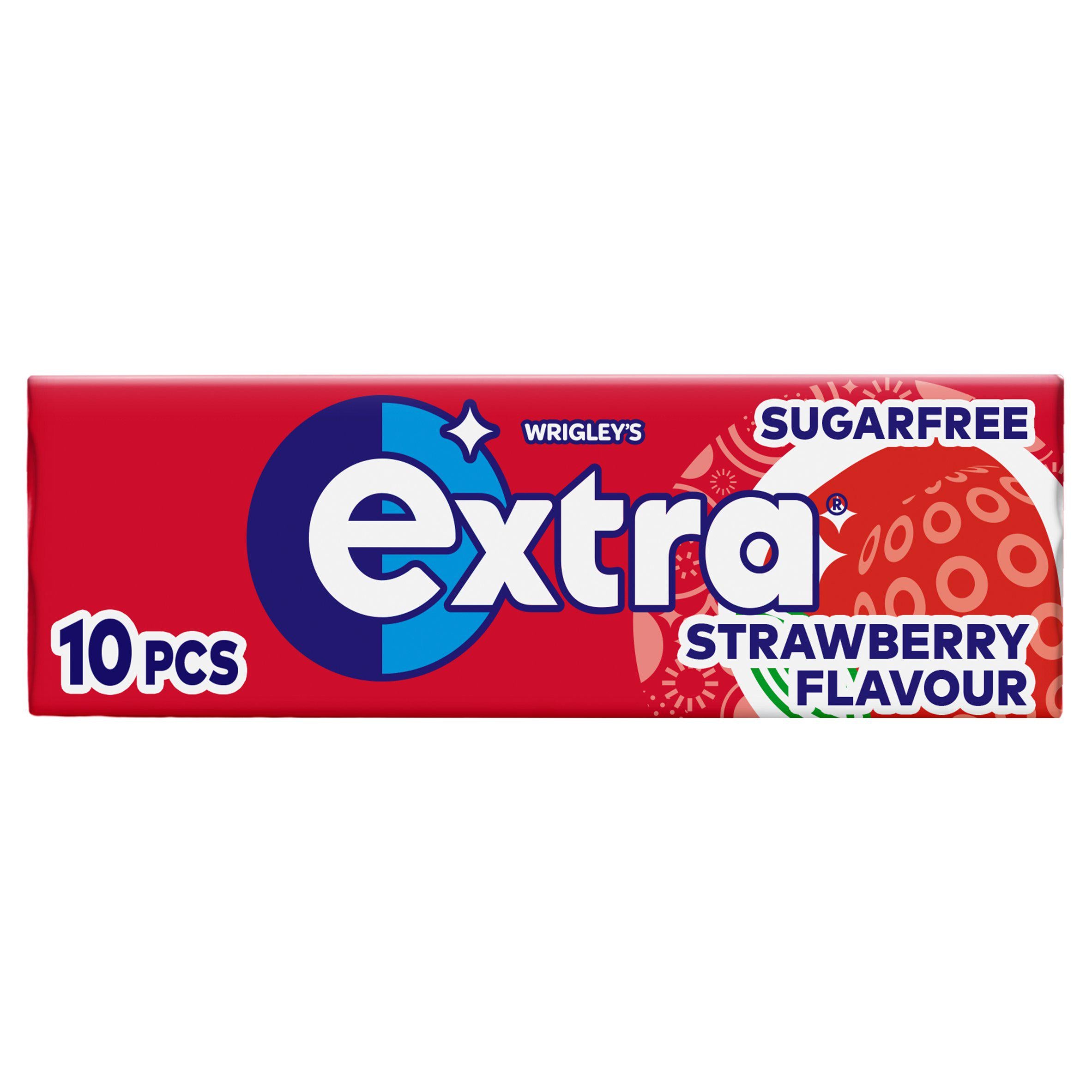 Extra Strawberry Chewing Gum 10’s