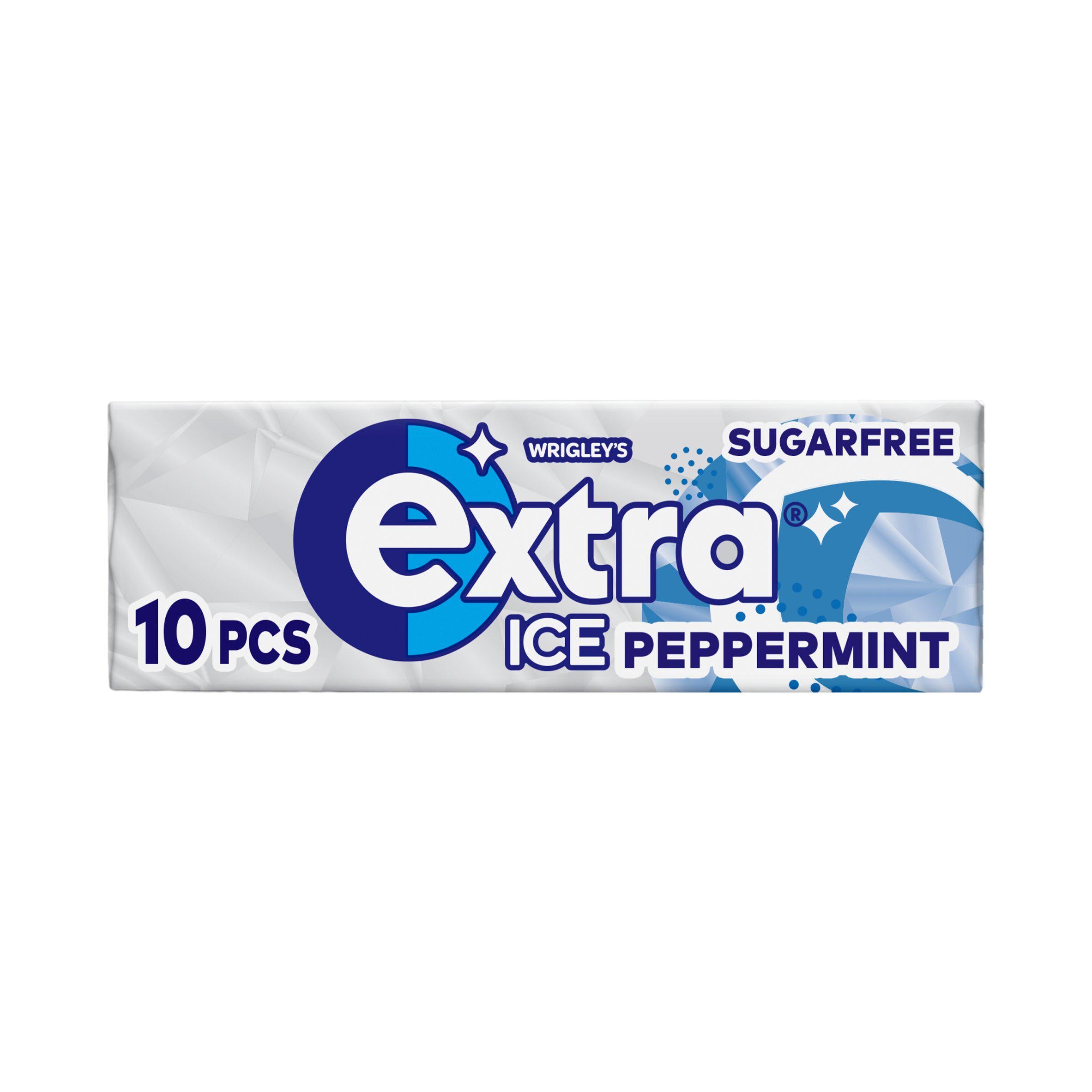 Extra Ice Peppermint Chewing Gum 10’s