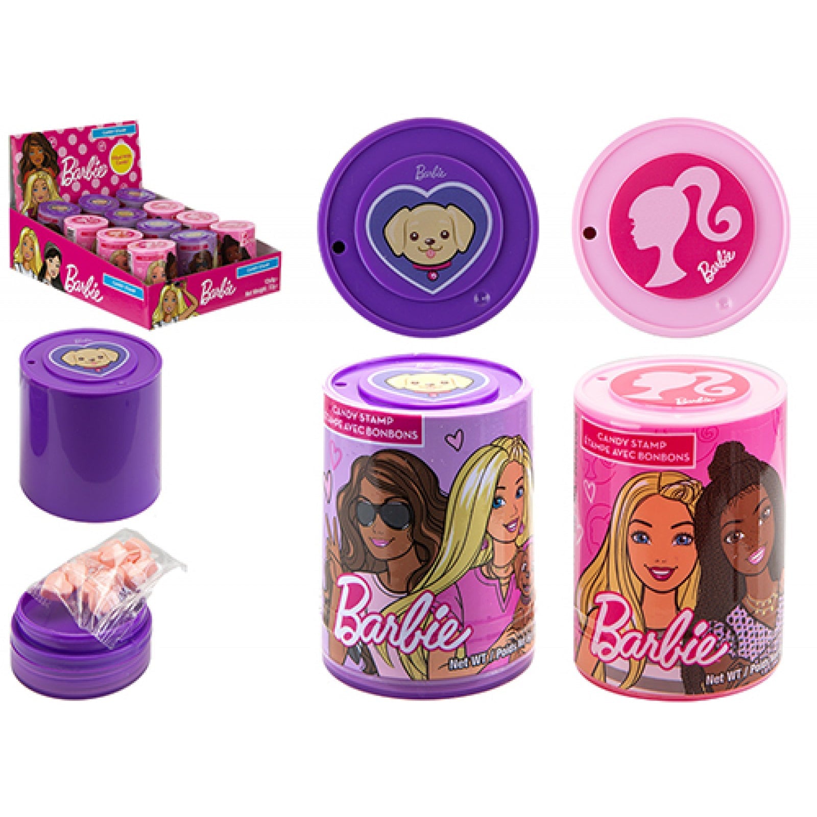 Stamp Barbie in Display
