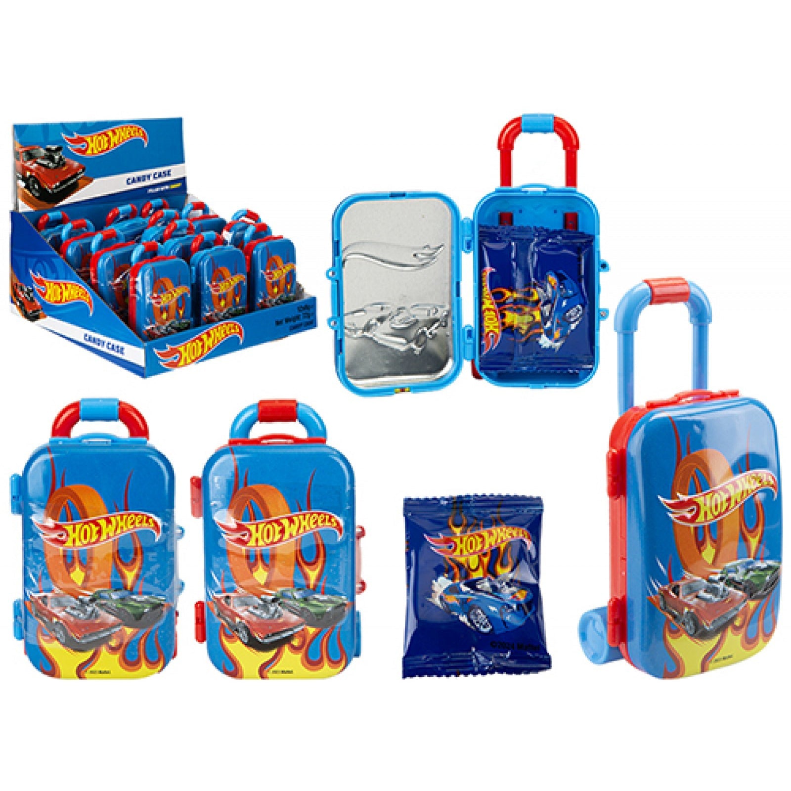 Candy Case Hot Wheels in Display