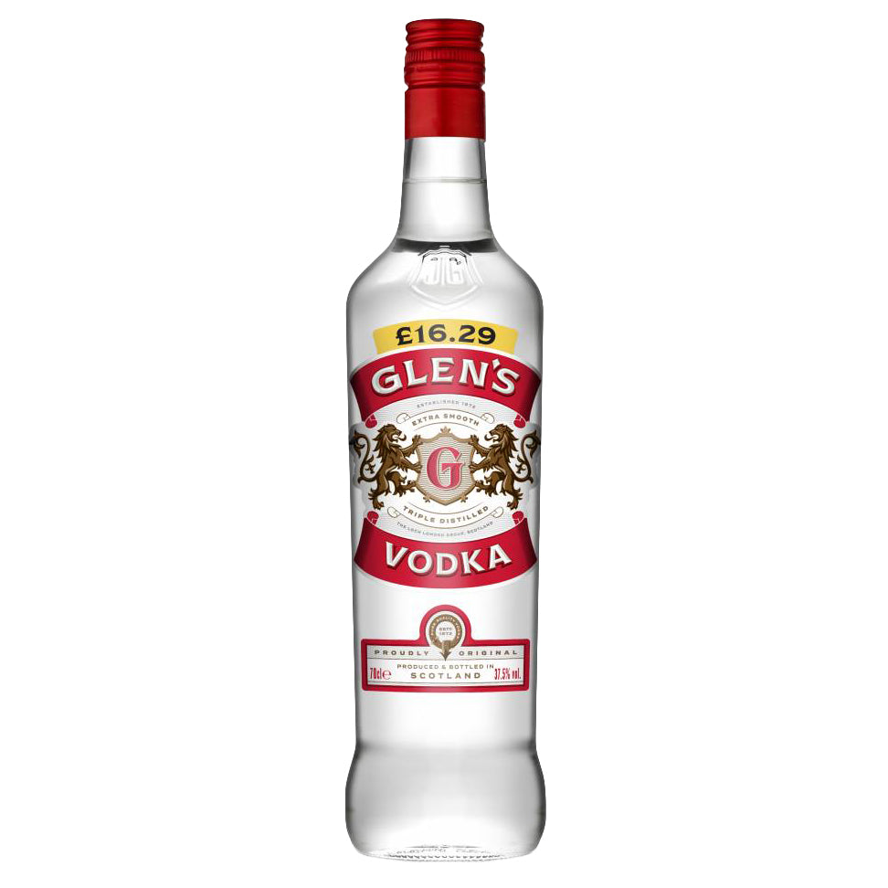 Glens Vodka 6x70cl PM£16.29