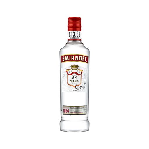 Smirnoff Vodka Single 6x50cl PM £14.09