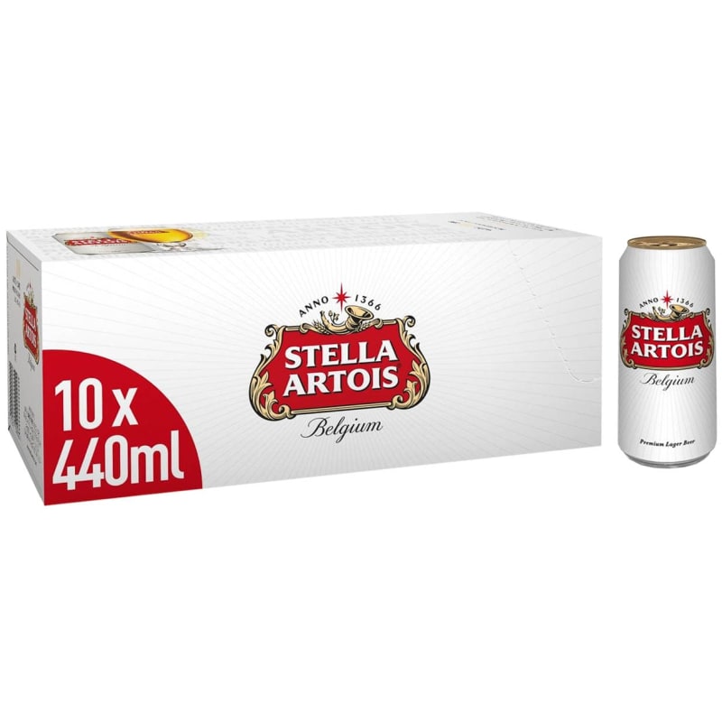 Stella Artois 440ml 10pk
