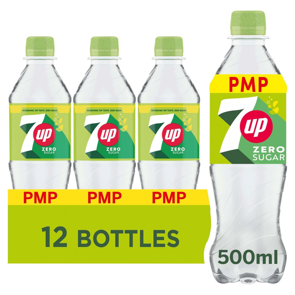 7 up Sugar 12x500ml PM£1.35