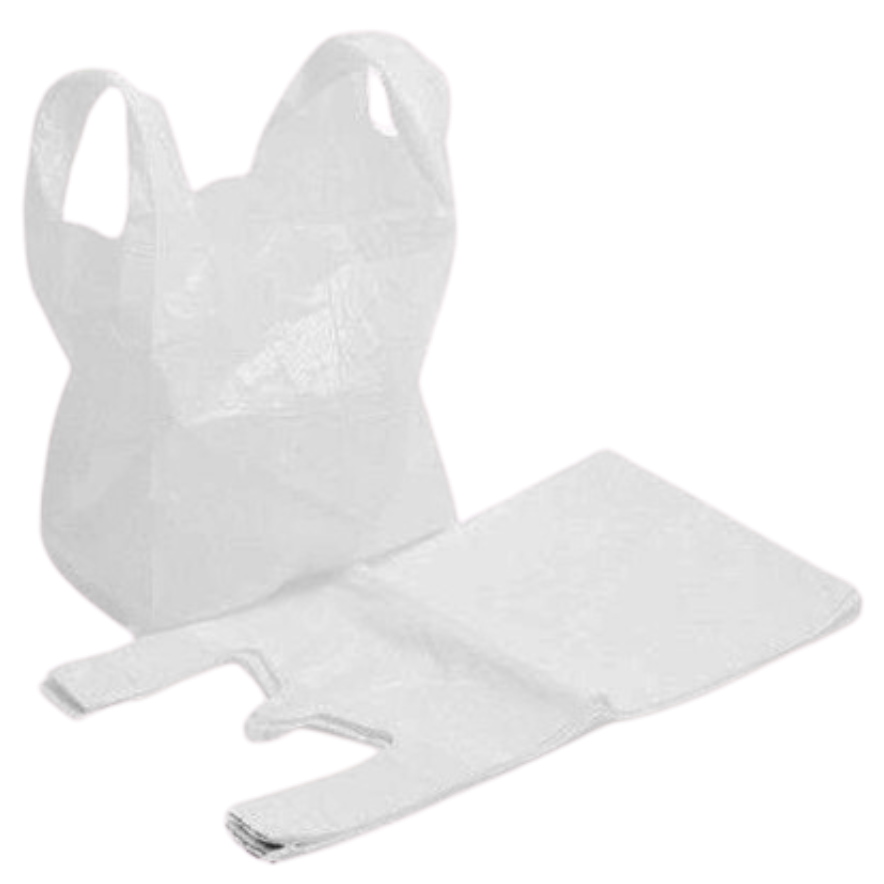 SOS Carrier LRG-White HD Flexi Carrier Bags 11x16x12