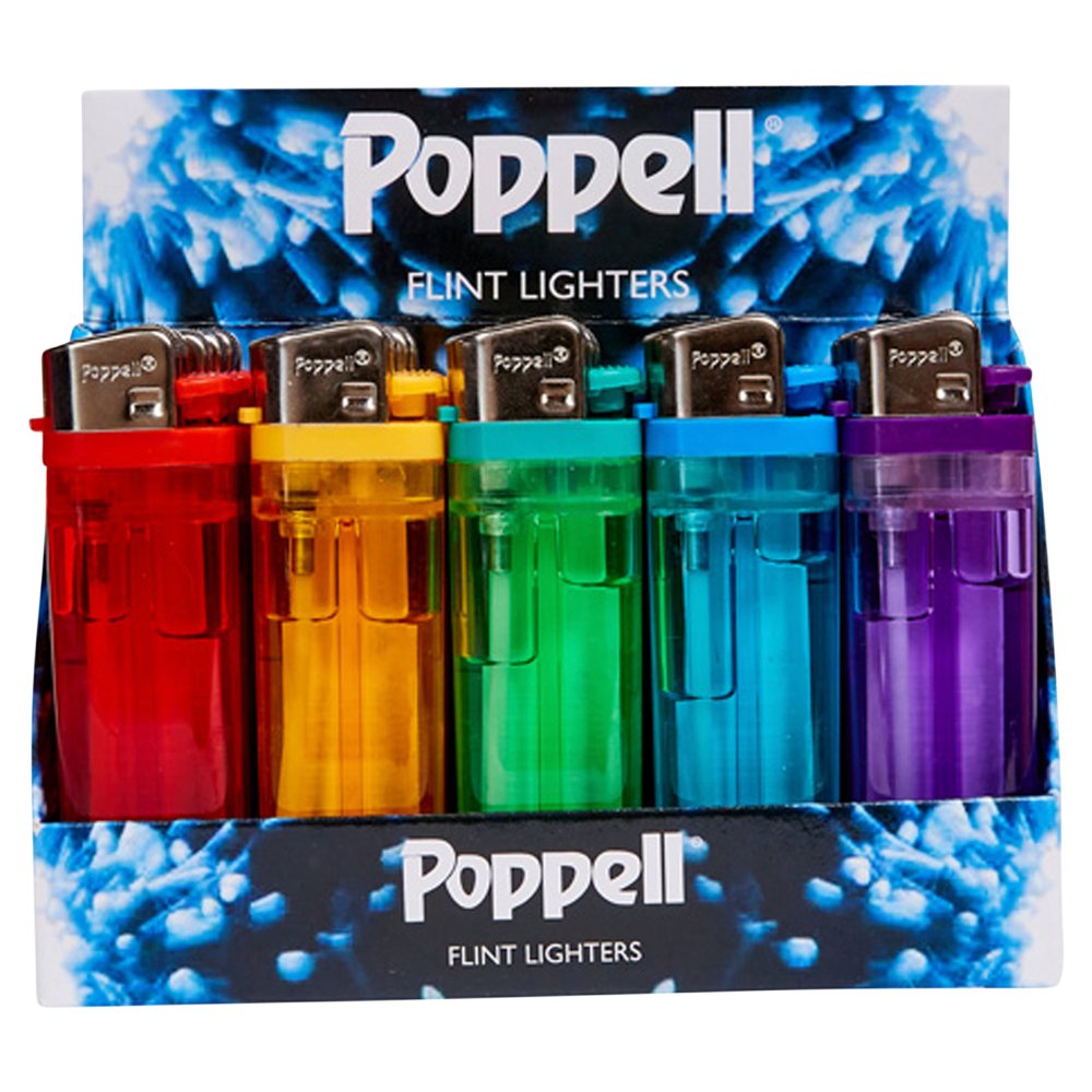 Poppell Flint Lighters 25pk