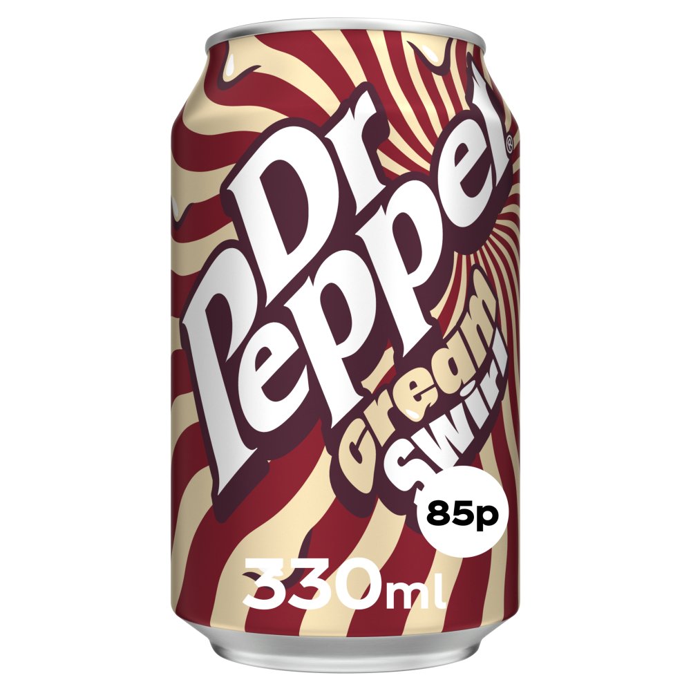 Dr Pepper Cream Swirl PM.85p 24x330ml