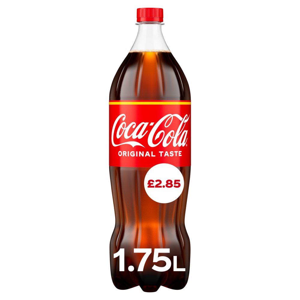 Coca Cola Pet Bottles 6 x 1.75L PM£2.85