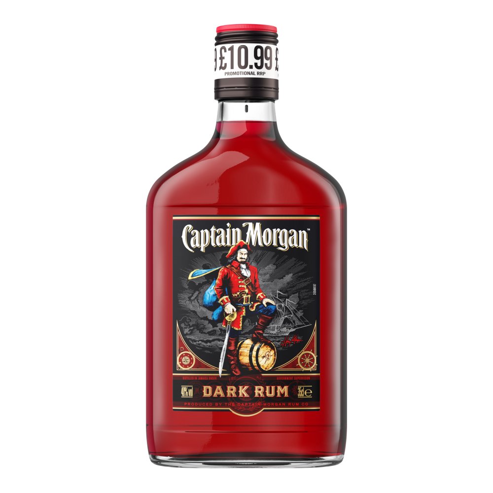 Captain Morgan Dark Rum PM£10.99 Single