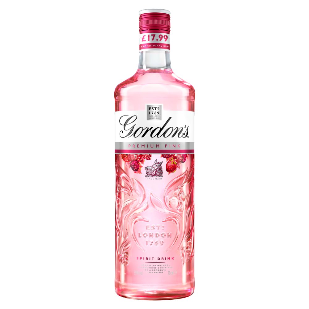 Gordon’s Pink Gin 70cl PM£18.39