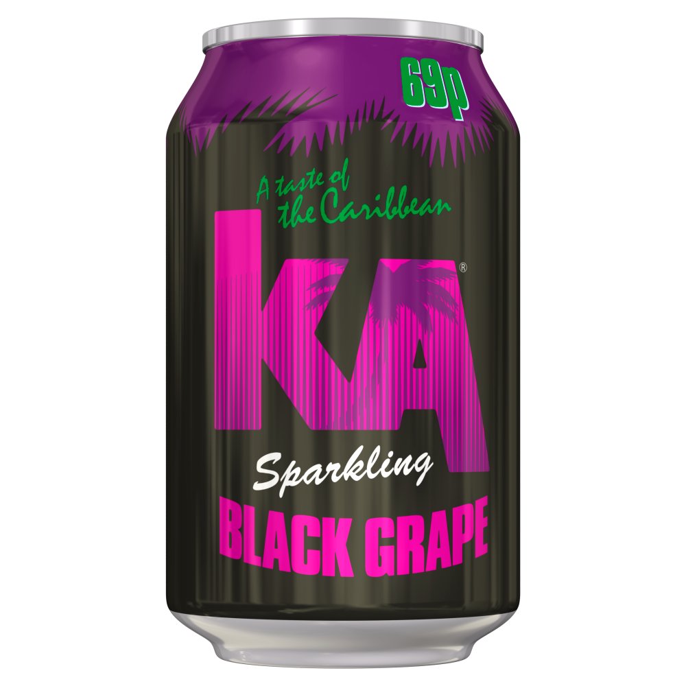 KA Black Grape Cans 24 x 330ml PM69p