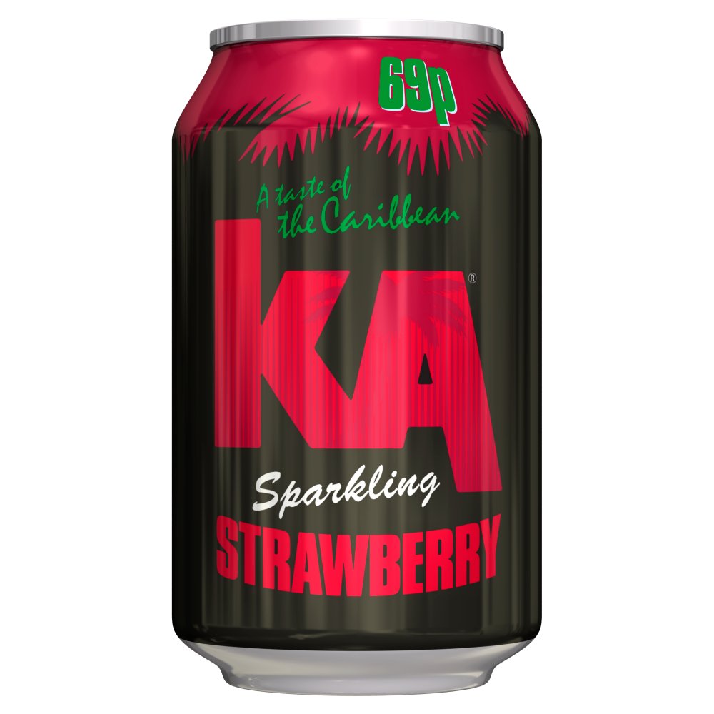 KA Strawberry Cans 24 x 330ml PM69p