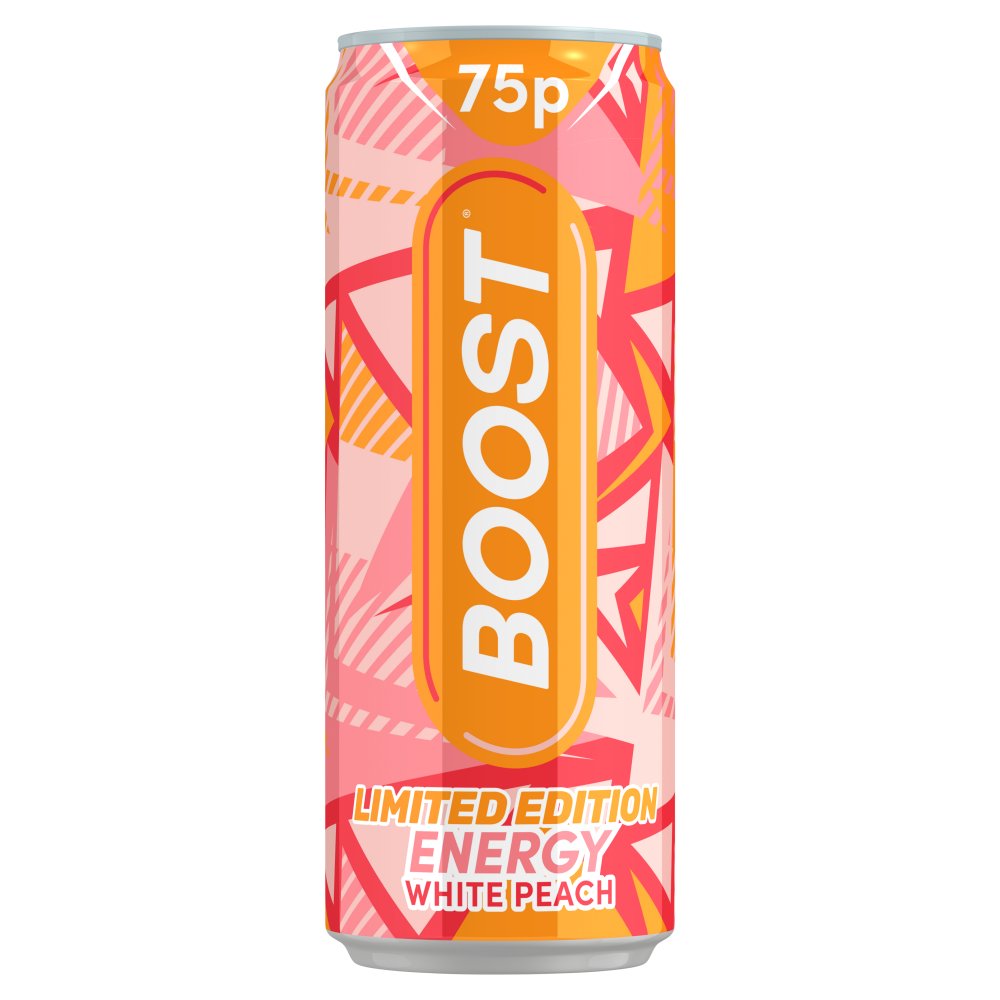 Boost White Peach 24x250ml