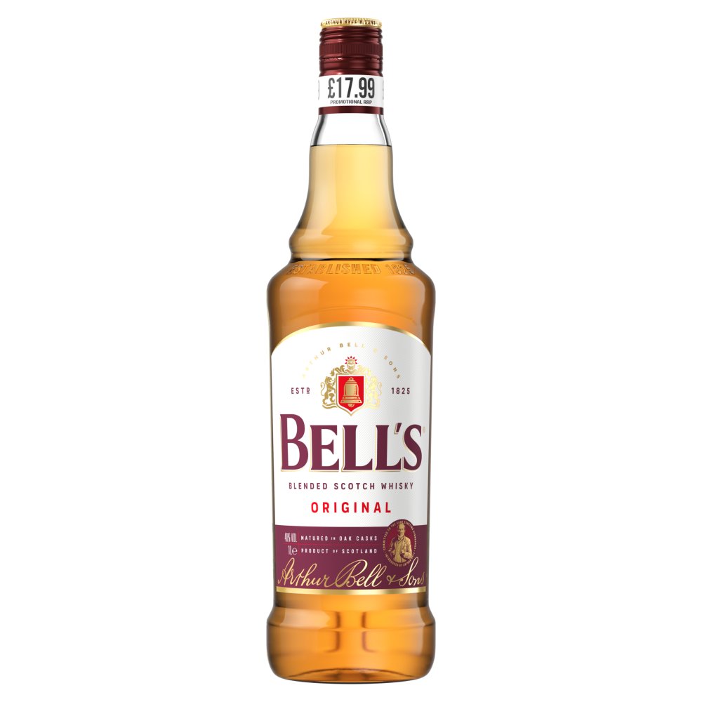 Bell’s Scotch Whisky 6x70cl PM£18.59