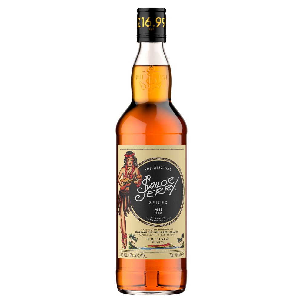 Sailor Jerry Spiced Rum 70cl