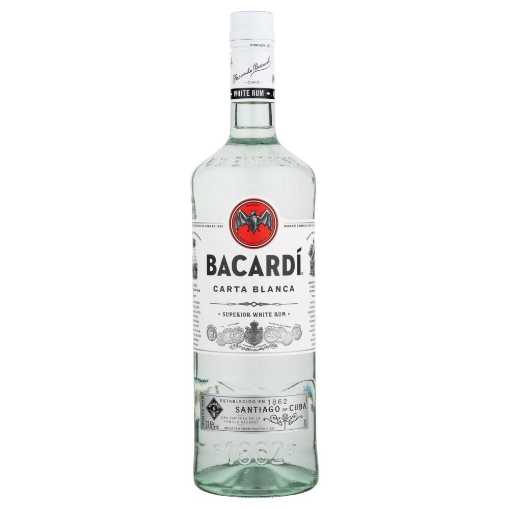 Bacardi White Rum 6x1L