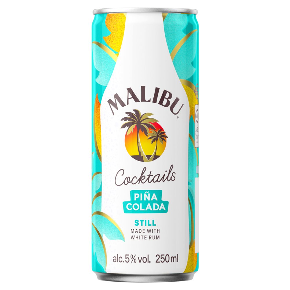 Malibu Pina Colada 12x250ml PM£2.19