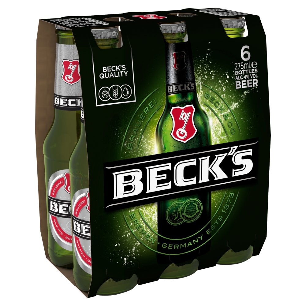 Becks 4x6x275ml