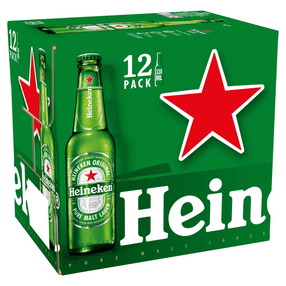 Heineken Original Premium Beer 12 x 330ml